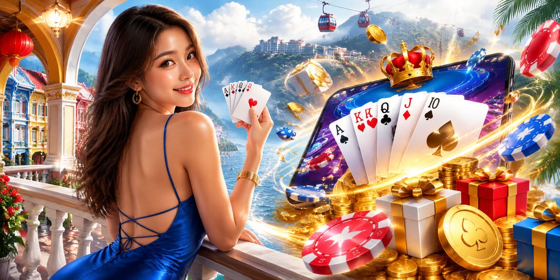 Pemain Genting Highlands bermain permainan rummy dengan gaya Melayu sambil mengejar jackpot