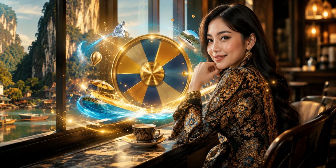 Pemain VIP di Ipoh menerima bonus istimewa dengan latar batik tradisional Malaysia