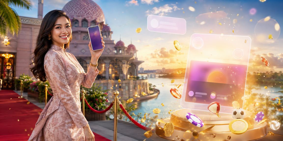Pengguna di Putrajaya menggunakan telefon untuk mengakses platform pertaruhan dalam talian